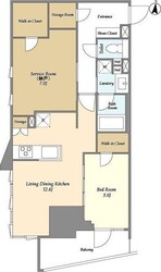 LaSante文京千駄木(ラサンテ文京千駄木)の物件間取画像